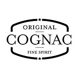 Cognac vintage stamp vector
