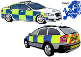 England Police Car