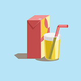 Drink icon juice and glass