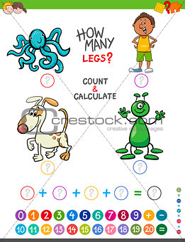 educational addition game for kids