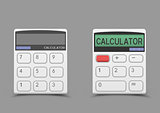 White calculator icon