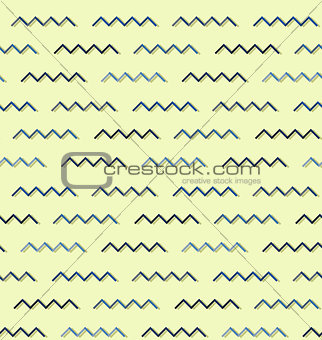Seamless pattern with zigzag elements