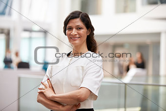 Head And Shoulders Portrait Of Mature Businesswoman
