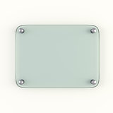 Glass plate mock up