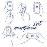 icon set smartphone