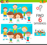 spot the differences with kids