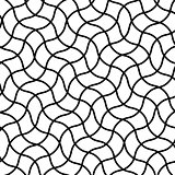Black and White Abstract Background. Vector Illustration.