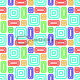 Colored Abstract Background Seamless Pattern. Vector Illustratio