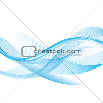 Vector graphic wave
