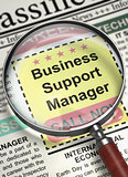 We're Hiring Business Support Manager. 3D.