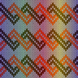 Knitting multicolor seamless pattern
