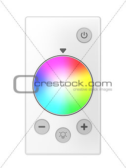 Remote control for LED light bulb
