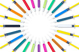Colorful Syringes Circle Set