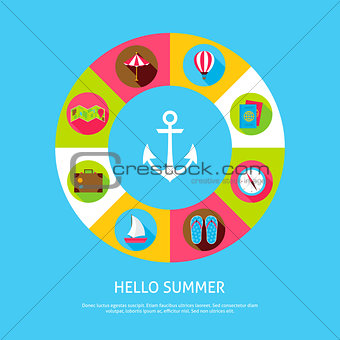 Concept Hello Summer