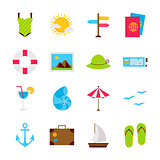 Summer Travel Objects