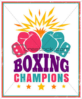 Logo for boxing.