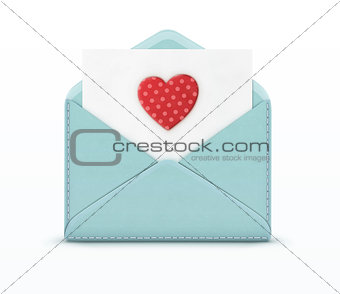 Love letter concept 