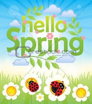 Hello spring theme image 6