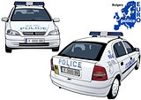 Bulgary Police Car