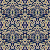 Mandala. Ethnic motifs vector seamless pattern
