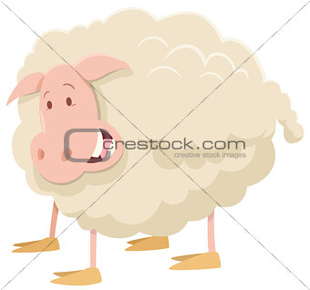 farm sheep animal character