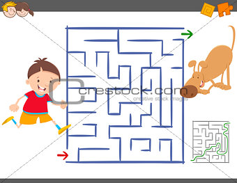 maze leisure activity game