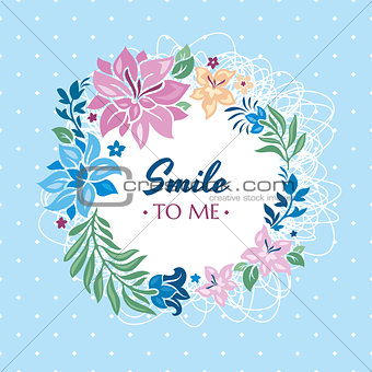 Smile to me gift card