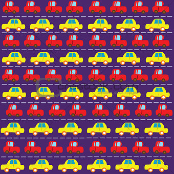 Simple car pattern 