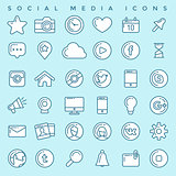 Social Media Icons Set