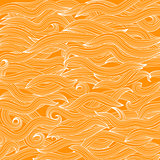 Abstract Orange Wave Background