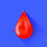 Single  Blood Drop