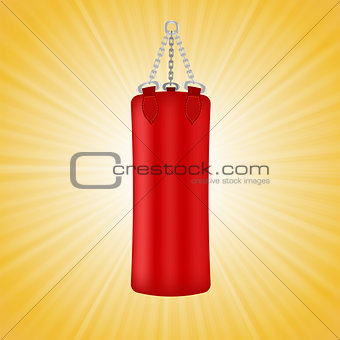 Red Boxing Bag