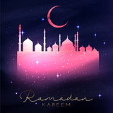 Decorative Ramadan background 