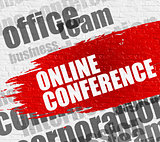Online Conference on White Wall.