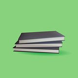 Encyclopedia Book with Green Background