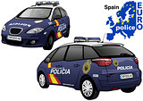 Spain Police Car