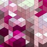 Retro pattern of geometric shapes. Colorful mosaic backdrop. Geometric hipster retro background