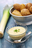 vichyssoise, cold potato soup