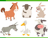 farm animal characters collection