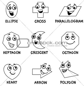 Geometric Shapes for coloring