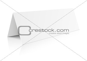Table Paper Card