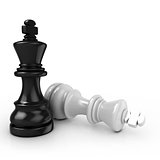 Black king chess mate