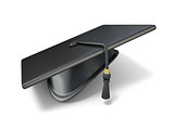 Graduation cap. 3D