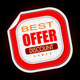 Best offer stick sale vector