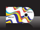 abstract rainbow cd cover 