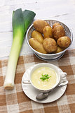 vichyssoise, cold potato soup