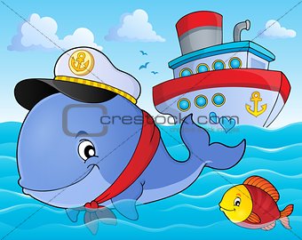 Sailor whale theme image 2