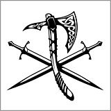 Viking Warrior Emblem