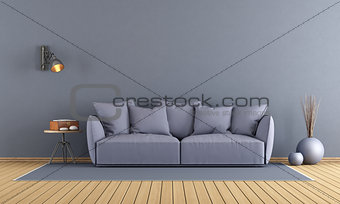 Purple modern lounge