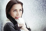 Beautiful woman portrait